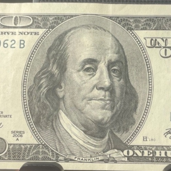 2006A, Big Head 100 Dollar Bill # KD07938062B Circulated Crisp#205805022893 - Picture 1 of 6